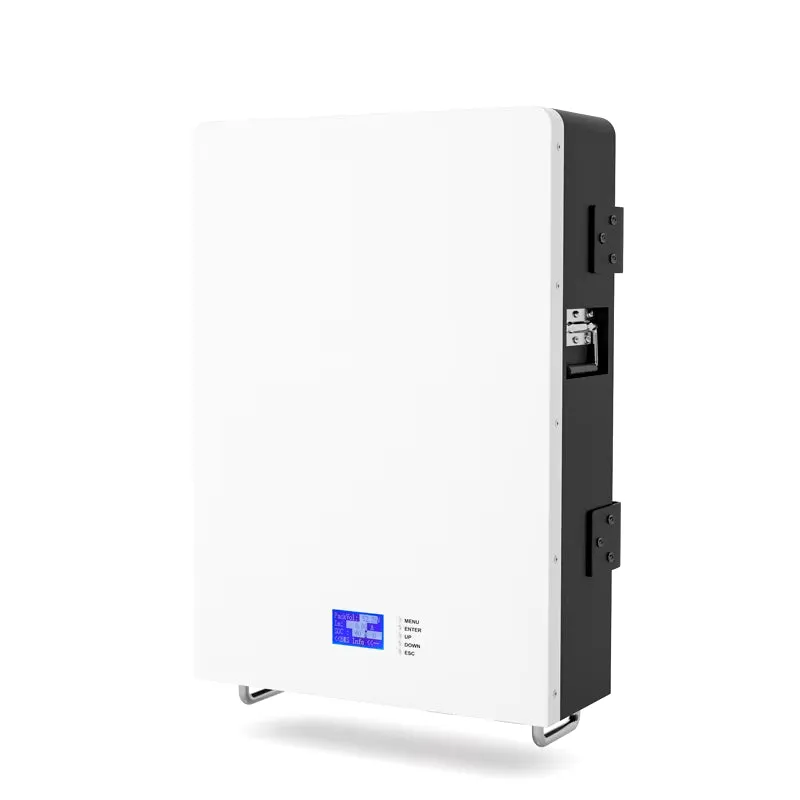 48V 24V 80Ah 100AH 120A 150Ah 200Ah Lifepo4 Lithium Batterry Bluetooth Wall Mounted with Charger for Solar System Inverter