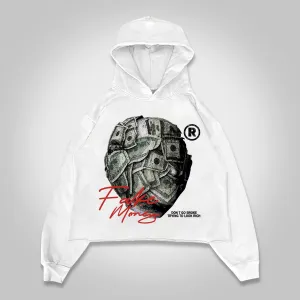 Blavra Don't Go Broke Trying To Look Rich Graphics Pocket Hoodie