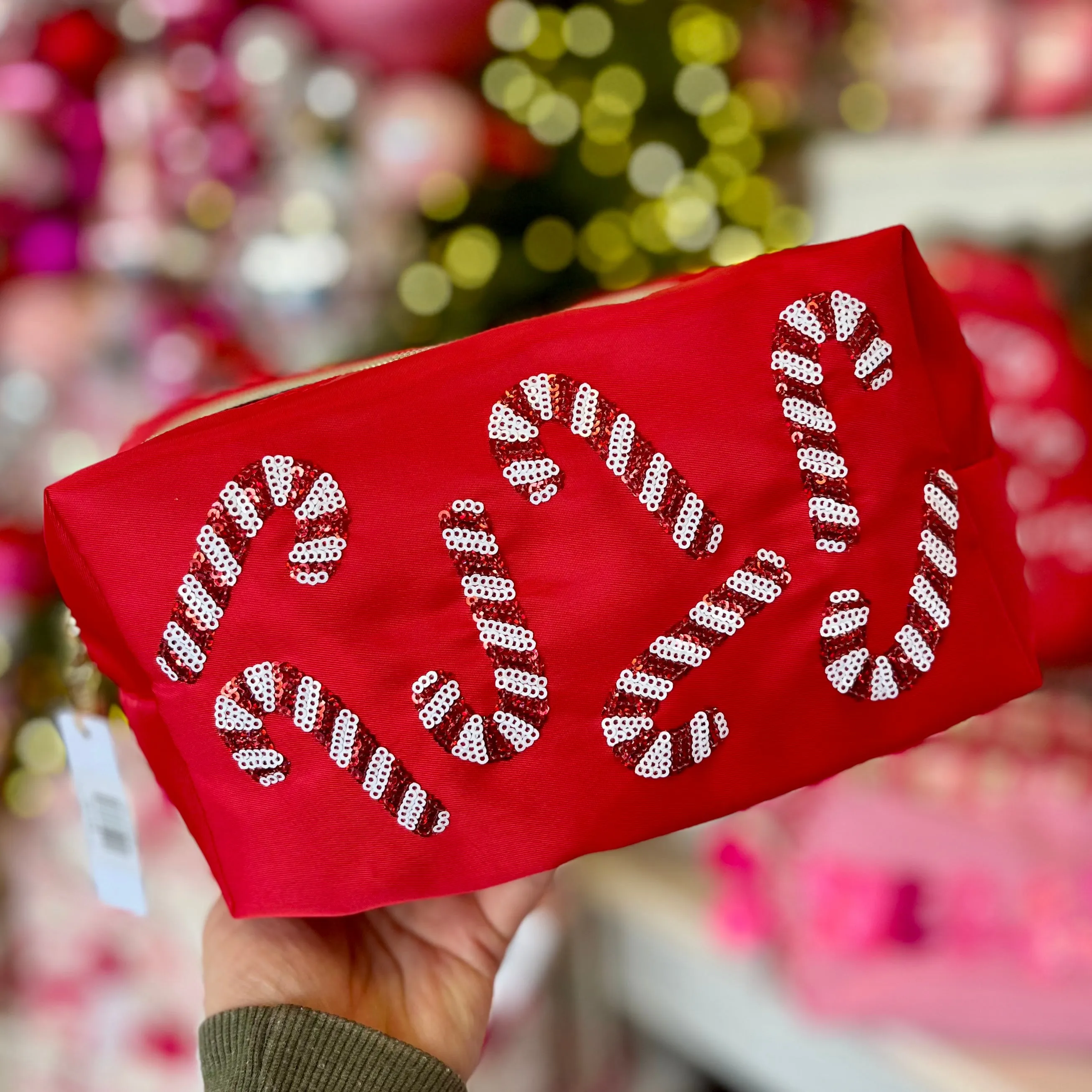 Candy Cane Sparkle Red Case
