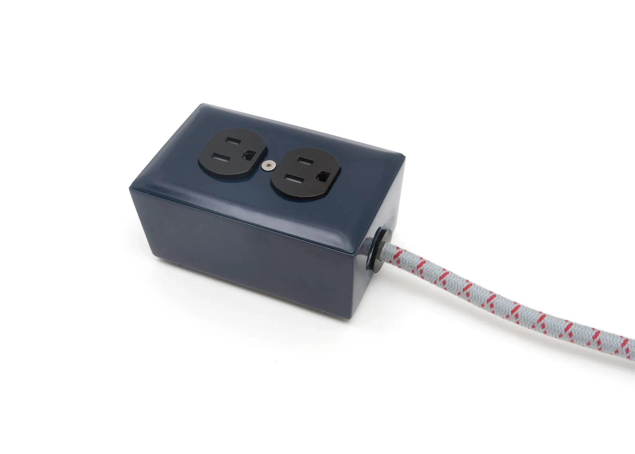 Extō in NAVY BLUE with Grey x Red X Pattern Cord