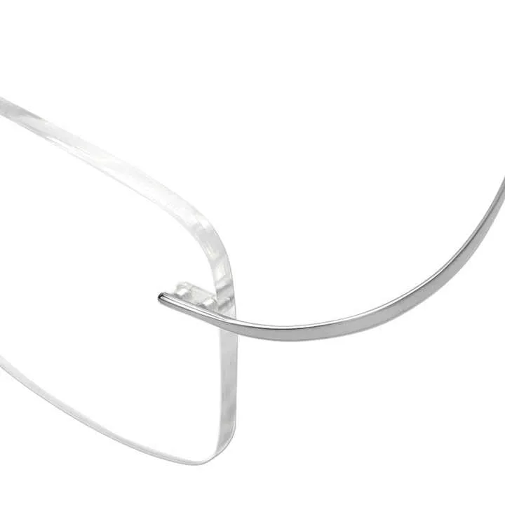 Japan Pure Titanium Rimless Executive-نظارات طبية