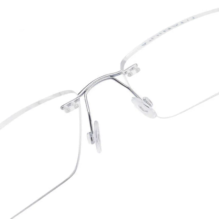 Japan Pure Titanium Rimless Executive-نظارات طبية