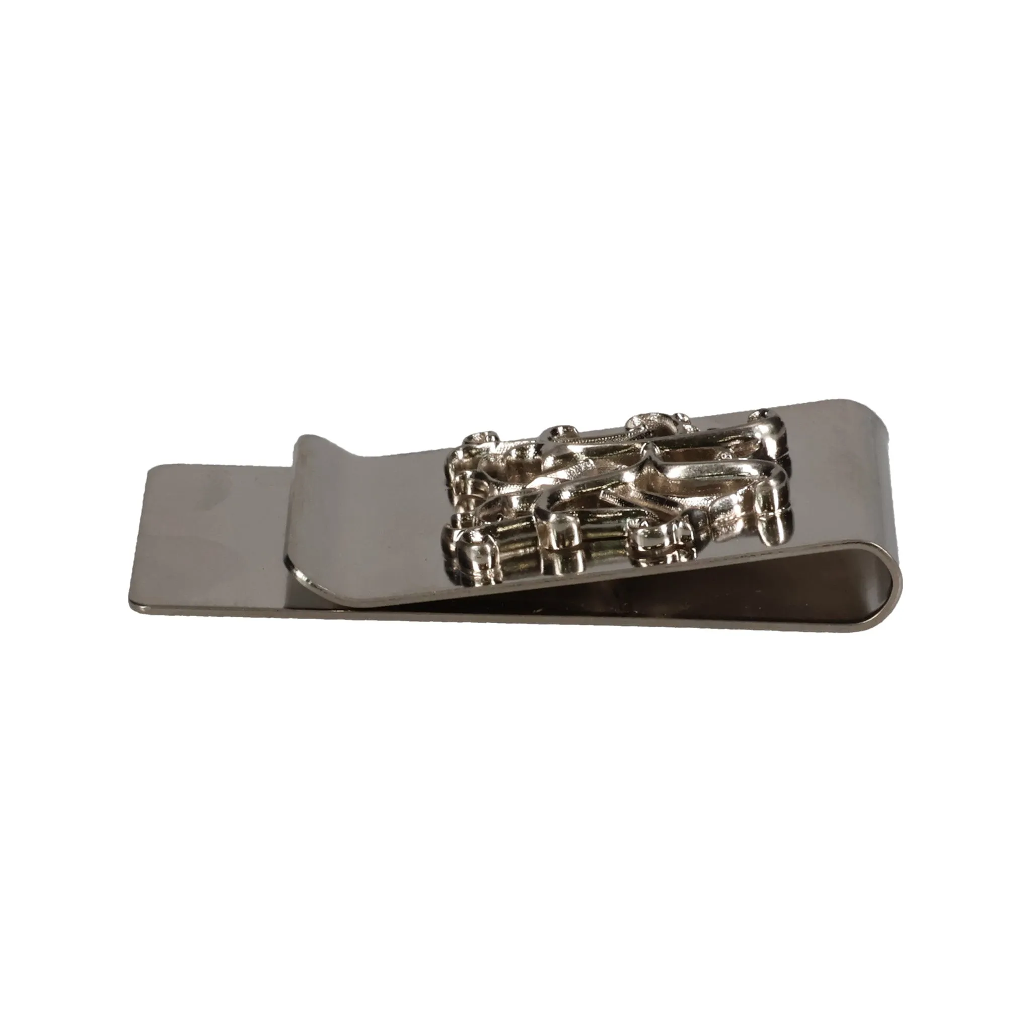 “KMY” MONEY CLIP / SILVER