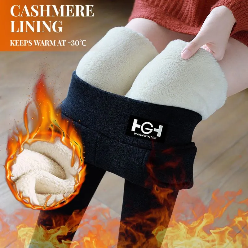 Lamb Velvet Thick Leggings for Women | Warm Fall/Winter Wear 