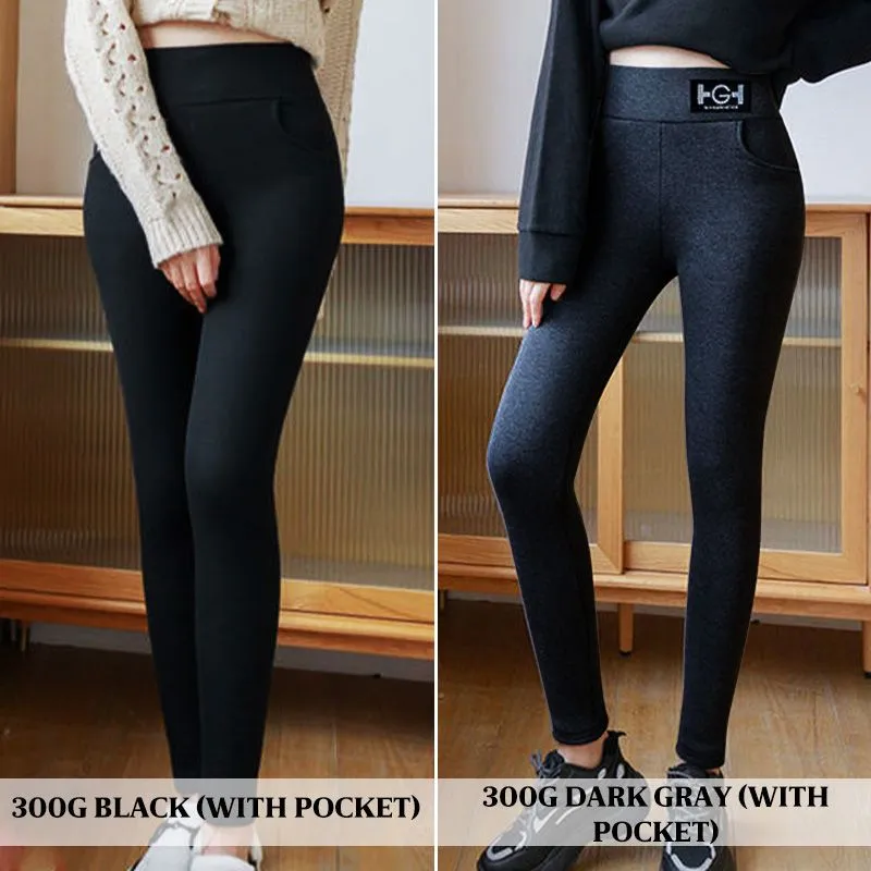 Lamb Velvet Thick Leggings for Women | Warm Fall/Winter Wear 