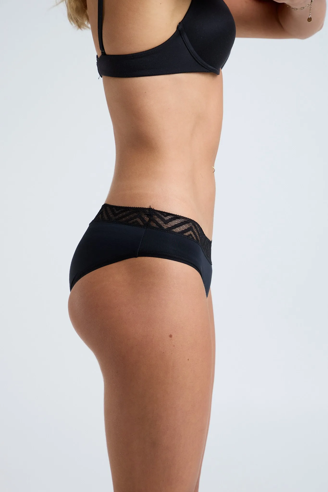 Luxe Lace Brief Period Underwear