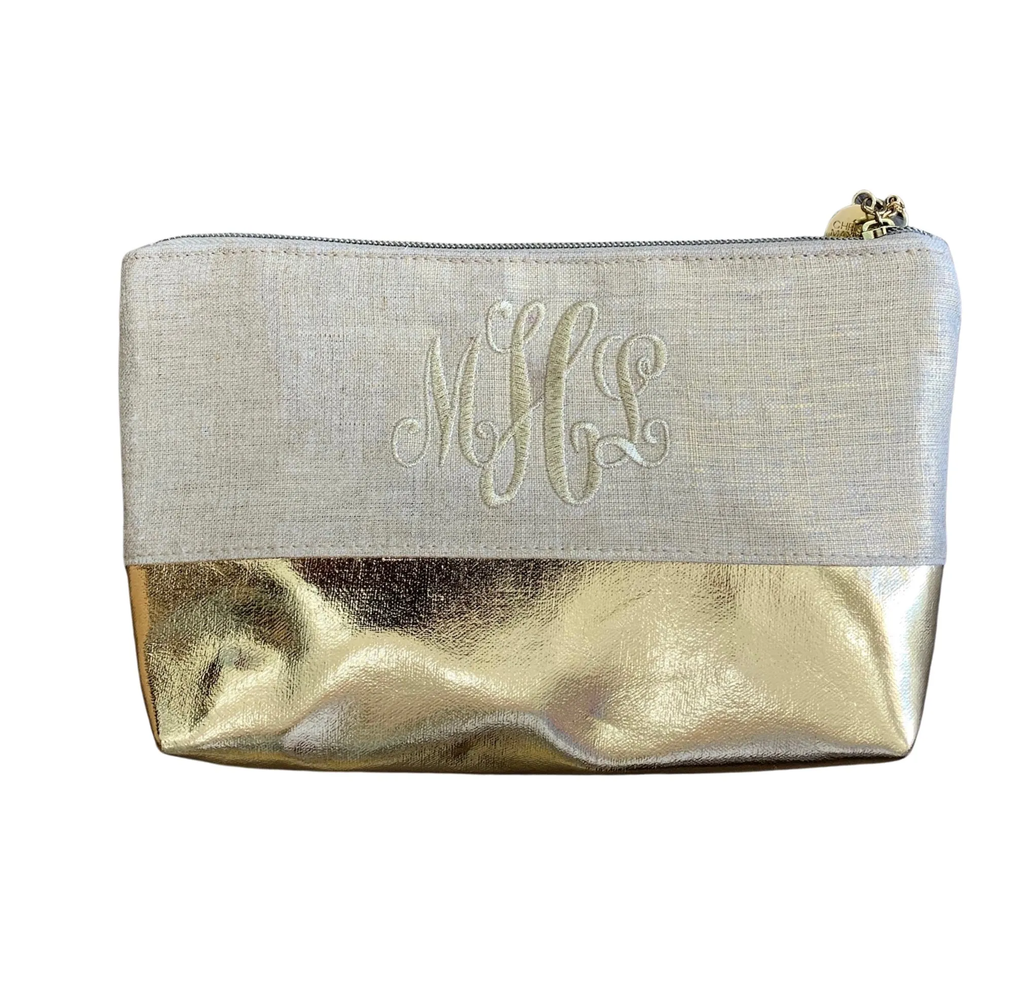 Luxe Metallic Cosmetic/Clutch