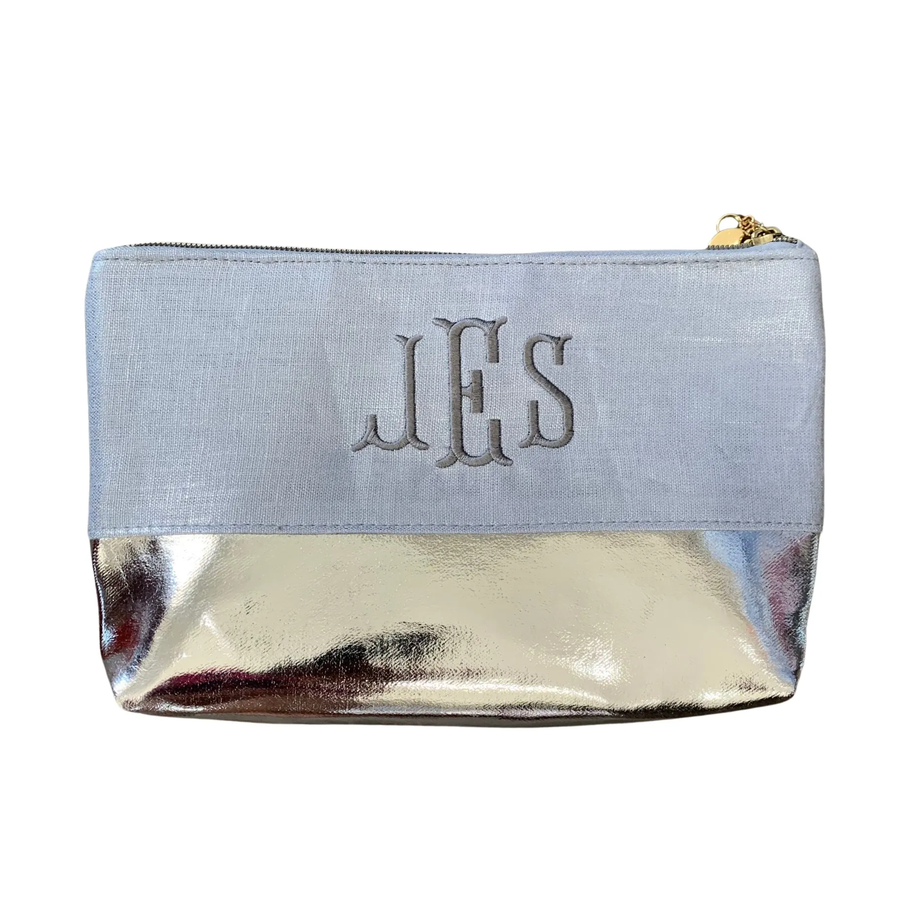 Luxe Metallic Cosmetic/Clutch