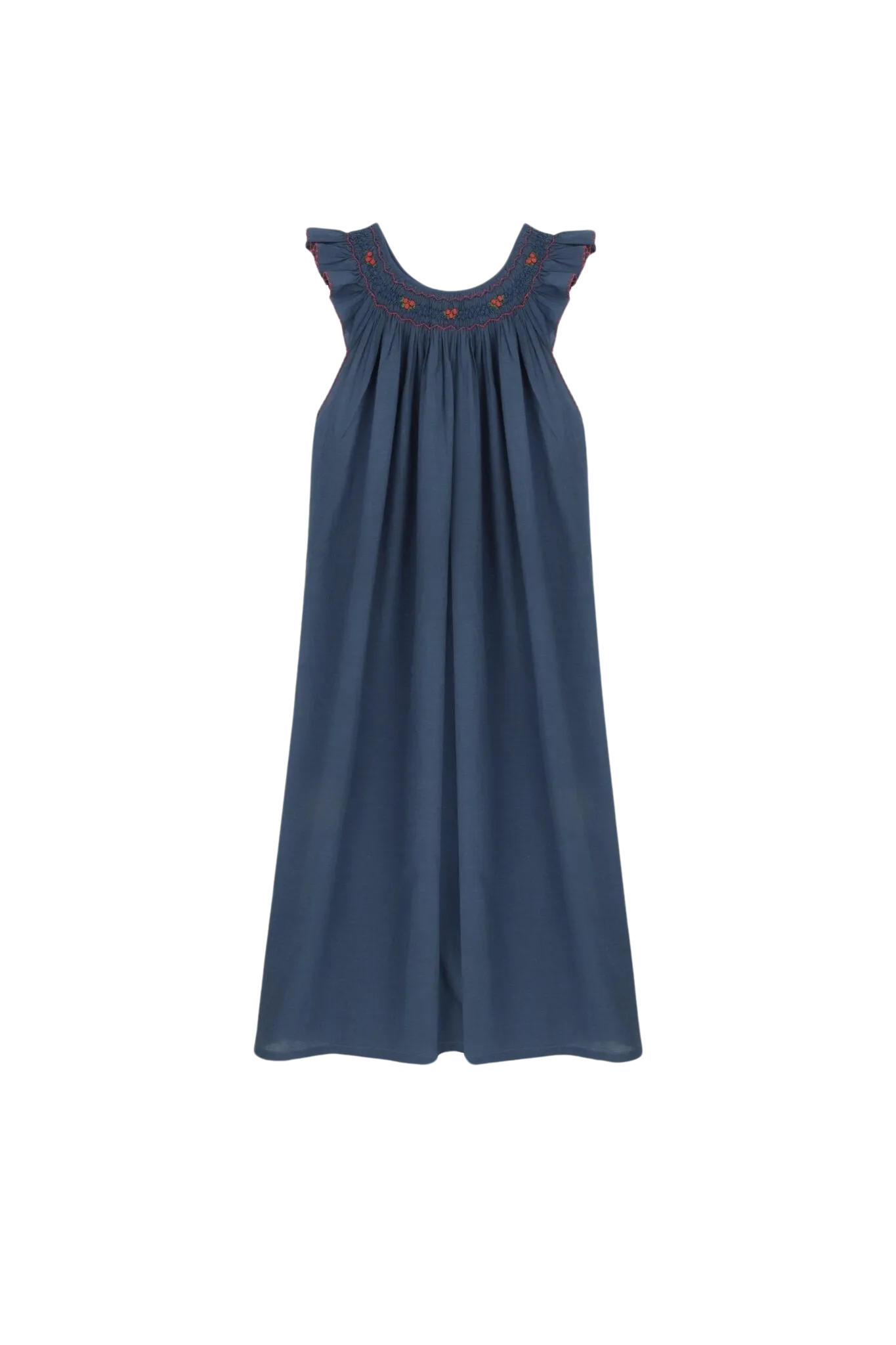 Mona Night Dress in Navy