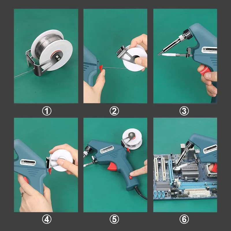 Pousbo 60W Manual Soldering Gun