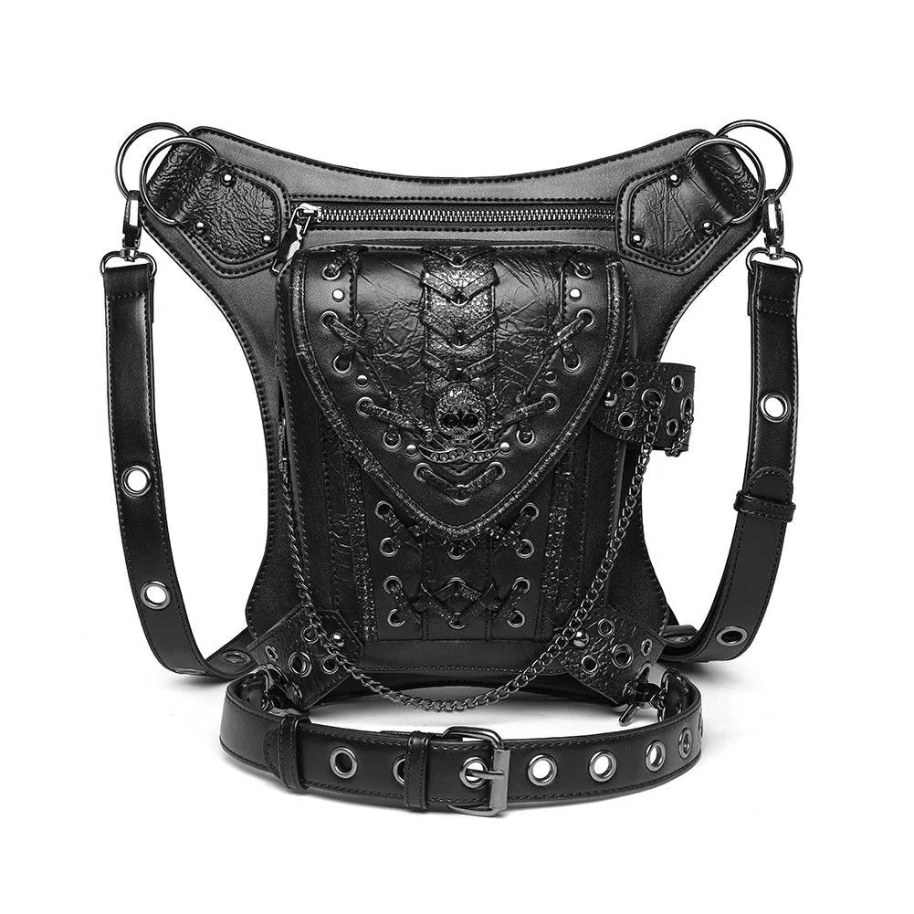 Skull Locomotive Ladies One-shoulder Messenger Bag Travel