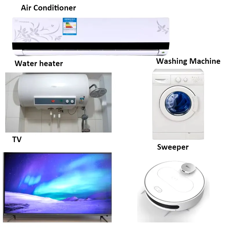Solar System for Home Complete Kit 5000W 5KW 220V 110V Solar Panel Lead Acid Gel Battery off Grid Hybrid Inverter Farm House